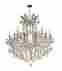 005-gt Unbranded 19 Light Maria Theresa Golden Teak Chandelier Crystal D30 X H28