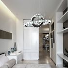 672658 0057602689836 Oofay Lighting Light Led Modern Two Ring Ceiling 057602689836