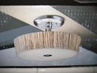 0188978 Allen Roth Nib Bamboo Semi Flush Mount Ceiling Light Nos