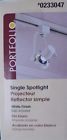 13922-001 0233047 Portfolio Track Light White Single Spotlight