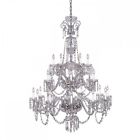 024258508026 Waterford Ardmore Chandelier 24 Arm No Shades Parts Missing Incomplete Bargain