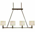 0339993 Portfolio Light Frosted Shade Brushed Nickel Chandelier Ceiling 014817425543