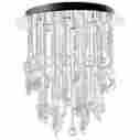 04667 Cyan Design Pendant Chandelier Mirabelle Round 4 Light Chrome Clear Gla 100014173575