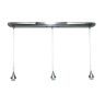 0586836 Portfolio New Mini Pendant Fitter Brushed Nickel Shades 080629703087