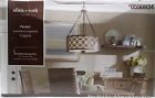 0590934 Allen Roth Earling Oil Rubbed Bronze Traditional Drum 840709100027