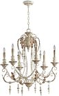 06577 Euroluxhome Chandelier Pendant Cyan Design Lolina Persian White 100014174794