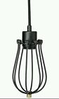07003-su Sunlite Oil Rubbed Bronze Cage Pendant Fixture Industrial 653703070032
