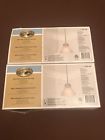 0718212171615 Hampton Bay Nove Brushed Nickel Mini Pendant