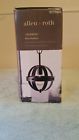 0759864 Allen Roth Crossburg Oil Rubbed Bronze Mini Industrial Orb Pendant