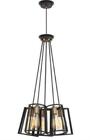 Lws3584a 0809822 Quoizel Nice Symmetry Bronze With Gold Multi Light Transitional Pendant