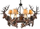 0814-rs-ml Euroluxhome Chandelier Mountain Rustic 616524026176