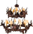 0822-s-dhml Euroluxhome Chandelier Mountain Rustic 616524025490