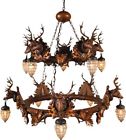 0832-s-ml Euroluxhome Chandelier Mountain Rustic 616524025438