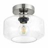 098841349679 Tehenoo Industrial Light Fixtures Ceiling With Seedy Glass