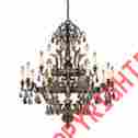 1-6205-15-241 Savoy House Marseille 15 Light Chandelier Moroccan Bronze 822920213106