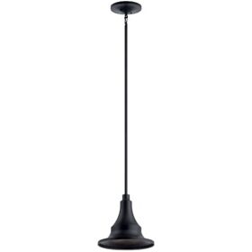 147-bel-4402490 1 Light Outdoor Hanging Pendant With Coastal Inspirations 13.25 Inches Tall