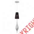 22826-022 1 Pendant Eurofase Shade Chrome Aqua Glass Black 22826 Light Lighting