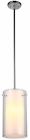 Dvp9021ch-op 1 Pendant Light Mini Dvi Lighting 13.5 " Height Chrome 5-41