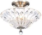 1000048635 Dale Tiffany Ceiling Light Semi Flush Mount Fixture 020258123146