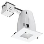 1000053036 Lithonia Lighting Matte White Recessed Square Lamped Led 820476905773