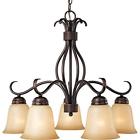 10124wsoi Basix Chandeliers Down Light Oil Rubbed Bronze With 706090117283