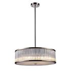 10129-5 Elk Lighting Braxton Polished Nickel Pendant 748119012032