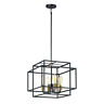 10247bksbr Maxim Lighting International Liner Black And Satin Brass 783209223752