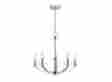 88675457527 10262238s Unbranded New 5 Light Chandelier Lite Source Ls-19475 Katelin Finish Chrome High Quality