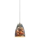 10460-1cs Elk Lighting Abstractions Satin Nickel Mini Pendant With 748119083926