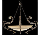 104942 Bowl Manoir Fine Large 3 Glass Art Lighting Blown Pendant Lights Belgian