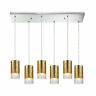 10580-6rc Elk Lighting Tallula Wide Linear Pendant Polished Chrome 748119122939