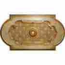 10714621 Floral Fantasy Medallion Afd Home 94 Gold Gilt Ceiling Baroque Architectural Element