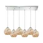 10741-6rc Elk Lighting Crosshatch 6 748119116297