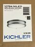 10784niled Kichler Flush Mount Ceiling Light Led Brushed Nickel