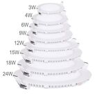 Ypcx10 10x 6w 9w 12w 15w 18w 24w Led Recessed Ceiling Panel Down Light Smd Lamp Home Us