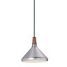 11350wnbp Maxim Lighting International Nordic Walnut And Pewter Mini 783209222649