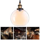 11drl012-ball20-amber Apluschoice Vintage Industrial Glass Ball Ceiling Lamp Pendant 637509420796