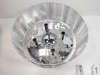 1201-6y Whse Of Tiffany Addison White Crystal Flush Mount 736211963789