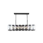 1212d53fb Elegant Lighting Monaco Matte Black Pendant 848145013727