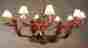 1255 Sisal Monkey Chandelier