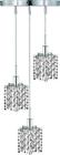 1283d-r-p-sa-rc Euroluxhome Chandelier Pendant Mini Contemporary Round Canopy Star 616524338262