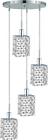 1284d-r-s-gt-rc Euroluxhome Chandelier Pendant Mini Contemporary Round Canopy Square 616524373867