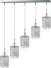 1285d-o-r-lp-ss Euroluxhome Chandelier Pendant Mini Contemporary Oblong Canopy Round 616524372396