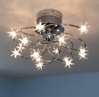 12898-015 Eurofase Starburst Light Flushmount Gl Model