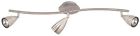 13733-032 Hampton Bay Mya Satin Nickel Track Lighting Fixture 0773546153737