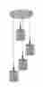 1384d-r-p-sa Elegant Lighting Rc Mini 8-inch High 4-light Chandelier 609613243998