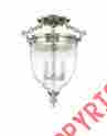 140-pn Hanover Hudson Valley Lighting Semi Flush 806134039646