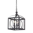 141-001 Sterling Industries Ailsa Aged Bronze Three Light Chandelier 843558081608