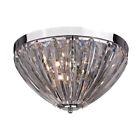 144-026 Elk Lighting New Clear Acrylic Flush Mount Ceiling 843558127610