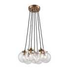 14465-7 Elk Lighting Boudreaux Multi Light Pendantshades 748119115252